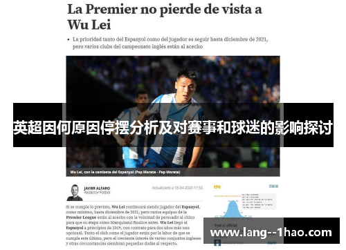 英超因何原因停摆分析及对赛事和球迷的影响探讨