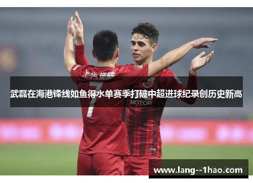 武磊在海港锋线如鱼得水单赛季打破中超进球纪录创历史新高